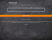 Tablet Screenshot of lilycares.com